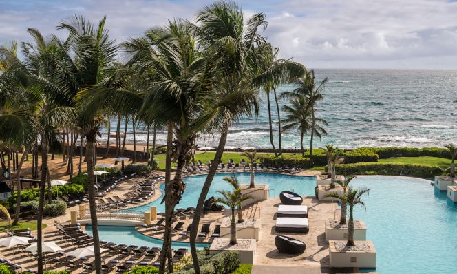 Carib Hilton Pools